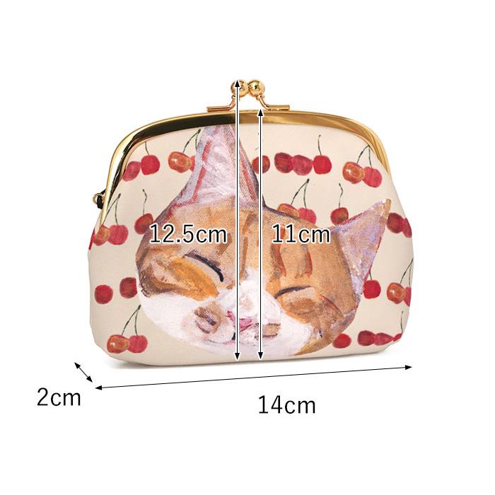 Manhattaner's（マンハッタナーズ） がま口ポーチ シュガー がま口