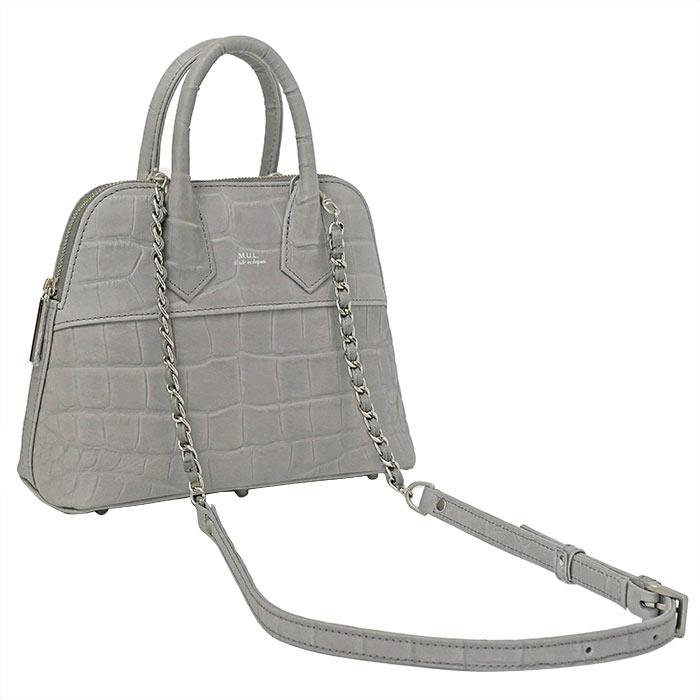 M.U.L. エムユーエル MUL078 round tote S ラウンドトート チェーン