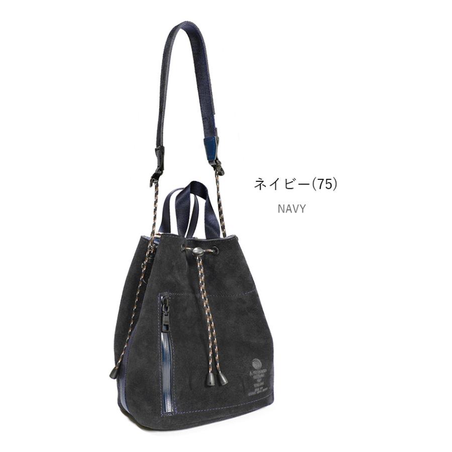 AS2OV（アッソブ） 公式ステッカー付き 巾着 ショルダーバッグ 