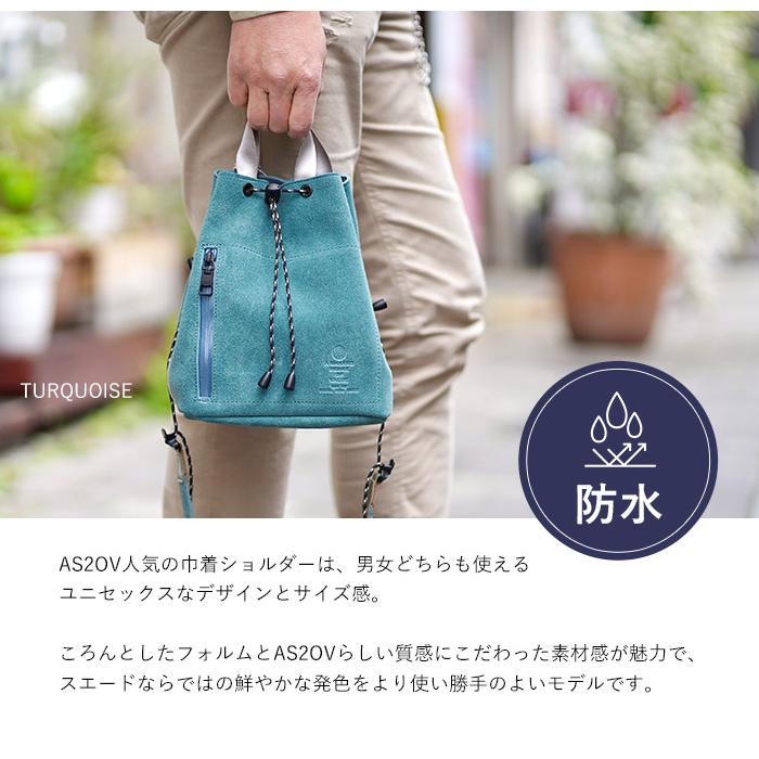 即購入OK❗レフトアローン 巾着バック ステッカー付き AS2OV（アッソブ） 返品交換無料 公式ステッカー付き 巾着 ショルダー