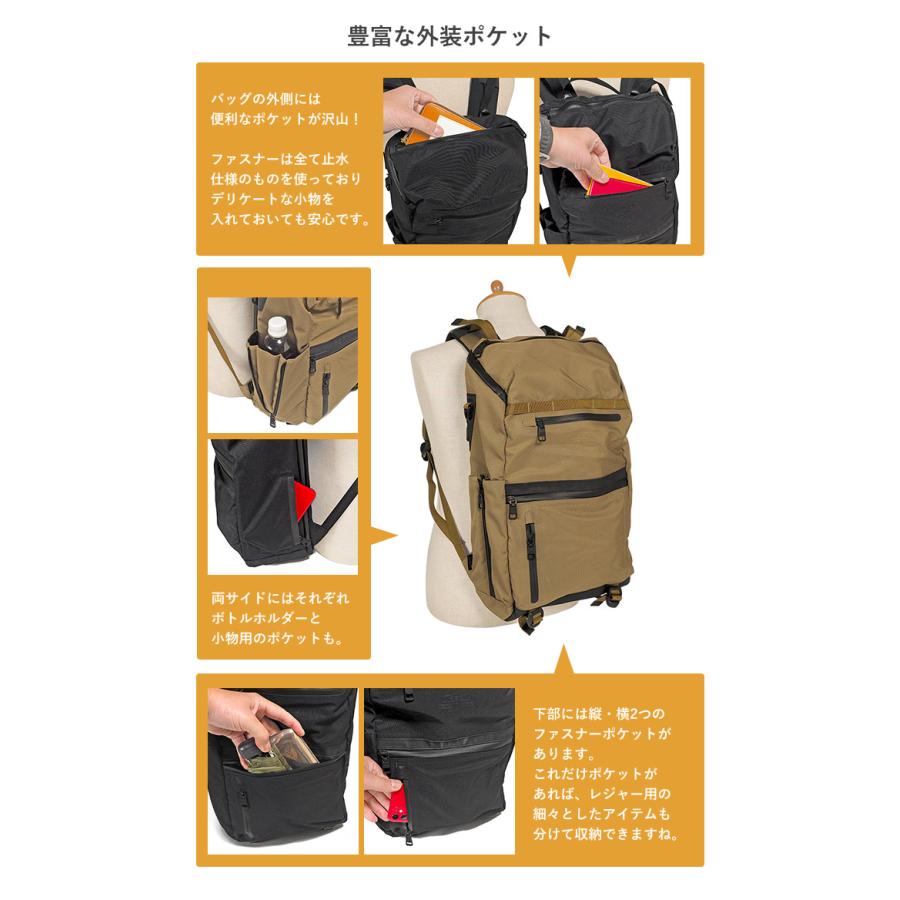 AS2OV（アッソブ） 公式ステッカー付き バックパック リュックサック