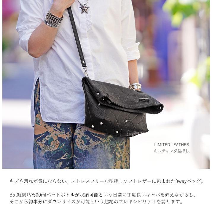 M.U.L. エムユーエル MUL142 foldable 3way tote フォルダブル 3Way