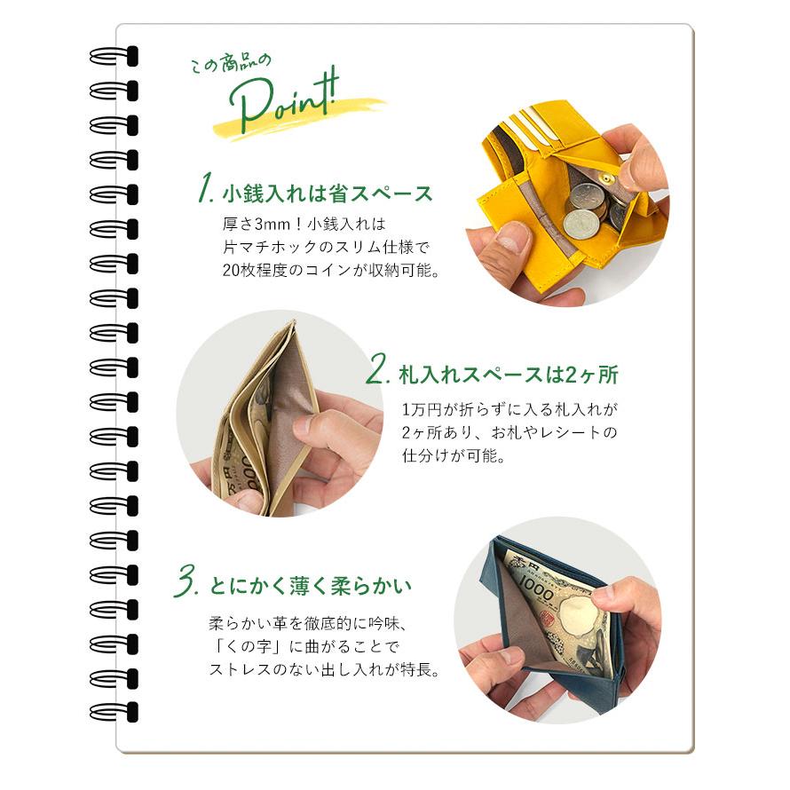 Introduction 財布 極薄財布 ポケットウォレット S 極薄 長財布 本革