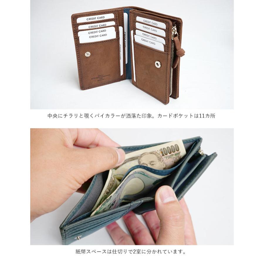 CREED(香水) クリード ラブ 二つ折り財布 ファスナー小銭入れ 折