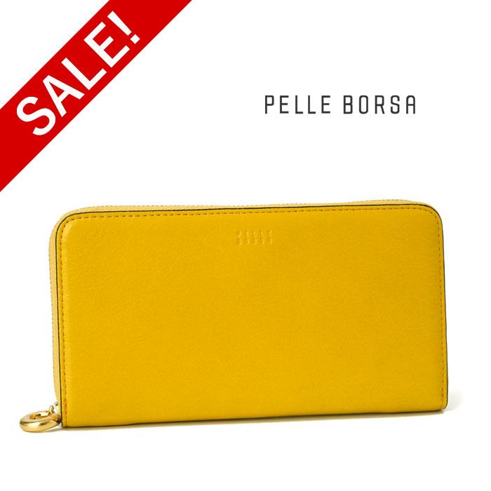 PELLE BORSA（ペレボルサ） セール 30％OFF 財布 ラウンドファスナー