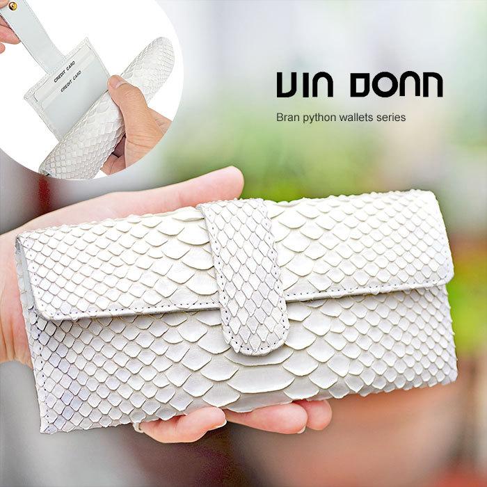 VIADOAN（ヴィアドアン） 財布 ブランパイソン ベロスナップ長財布 