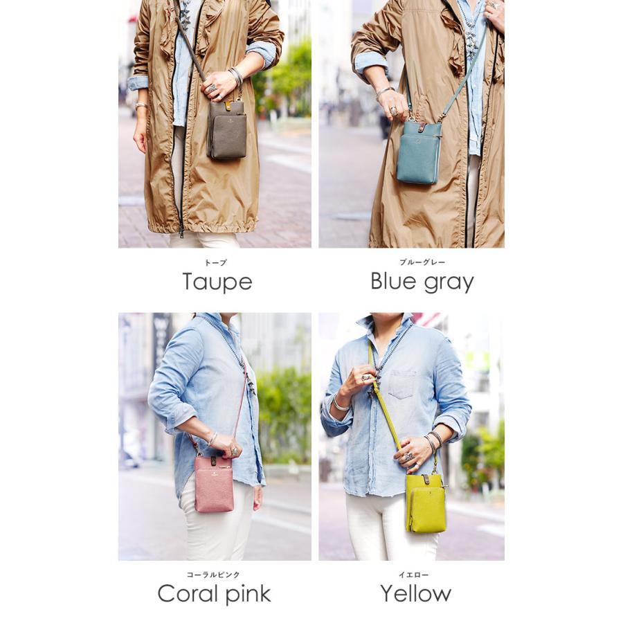 レネット ペレボルサ PELLE BORSA ポシェット スマホショルダー レネット ペレボルサ PELLE BORSA ポシェット スマホショルダー