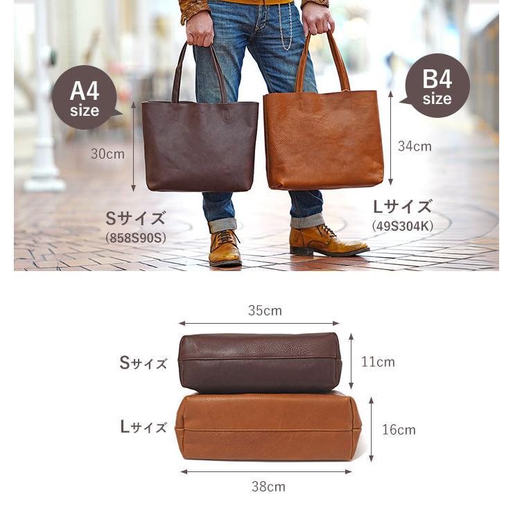 ボーノ スロウ SLOWトートバッグ 栃木レザー bono new tote bag メンズ