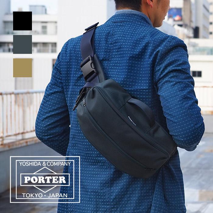 PORTER ポーター アップサイド 2WAYスリングショルダーバッグ PORTER ポーター アップサイド 2WAYスリングショルダーバッグ