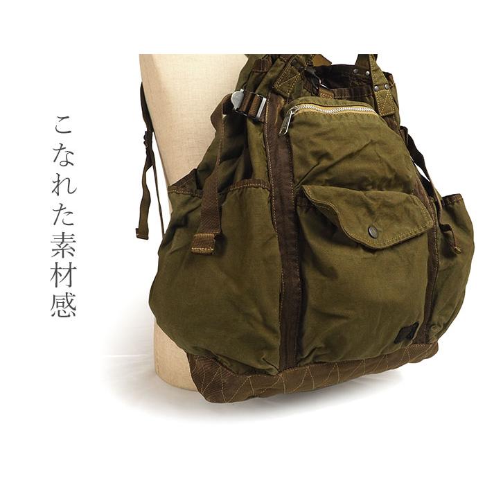 PORTER CRAG 2WAY RUCKSACKオリーブ ポーター　クラッグ PORTER CRAG 2WAY RUCKSACKオリーブ ポータークラッグ