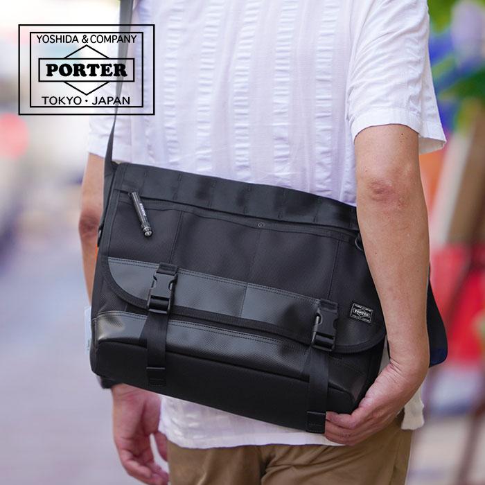 返品交換無料 ポーター ヒート メッセンジャーバッグ(L) 703-07967