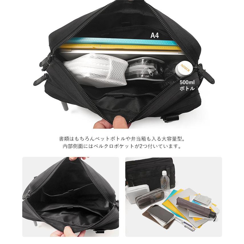返品交換無料★ ポーター ヒート ショルダーバッグ 703-07969 吉田カバン PORTER 日本製 A4 メンズ 斜め掛け ヒート HEAT_4
