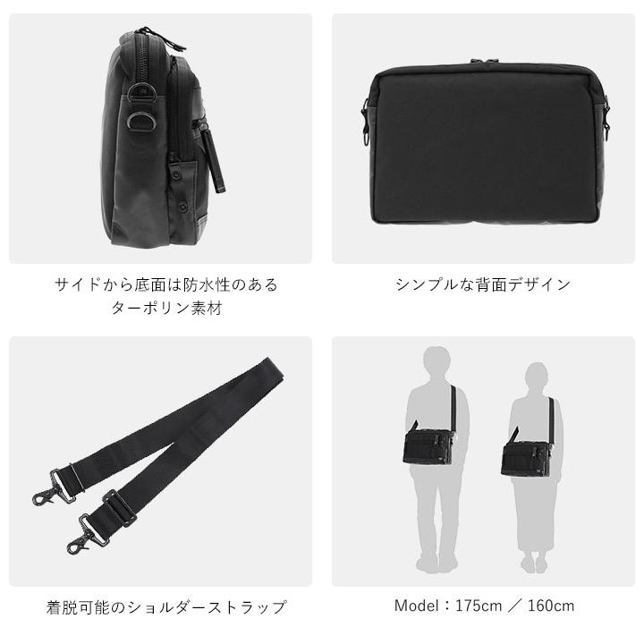 返品交換無料★ ポーター ヒート ショルダーバッグ 703-07969 吉田カバン PORTER 日本製 A4 メンズ 斜め掛け ヒート HEAT_5