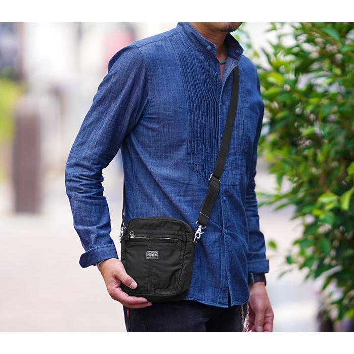 ポーター　マイル　2WAY ショルダーバッグ　ブラック　吉田カバン PORTER ポーター マイル ショルダーバッグ 754-15116 10 ブラック 吉田