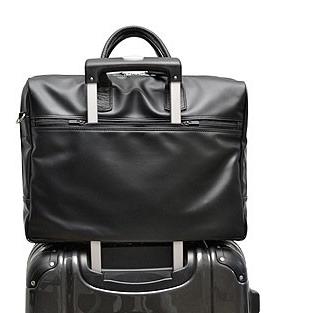 【良品】ポーター ビジネスバッグ ブリーフケース ポーター ] ☆ PORTER SEEK ビジネス レザー ブリーフ ケース