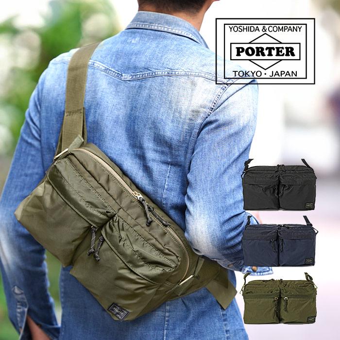 PORTER ポーター フォース 2WAYウエストバッグ 855-07418 吉田 PORTER ポーター フォース 2WAYウエストバッグ 855-07418 吉田