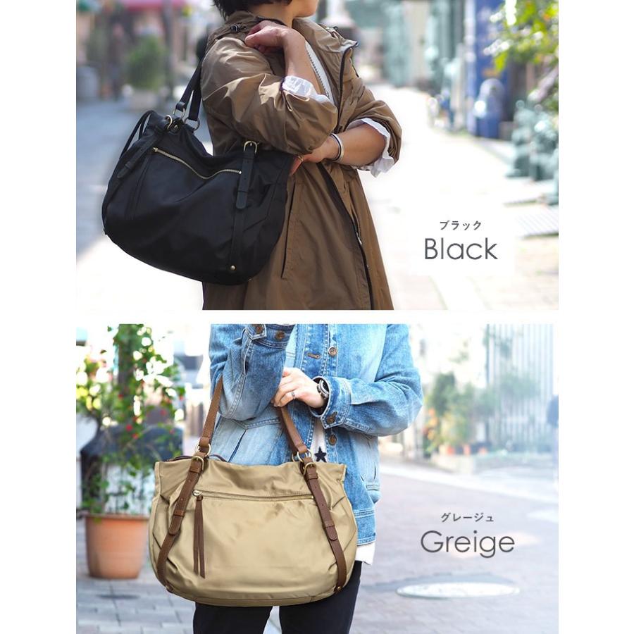 レガロ REGALO バルドロゼ パグトートバッグ A4 レディース ナイロン 本革 革 バッグ BR-5215 日本製　80サイズ 1年保証の画像