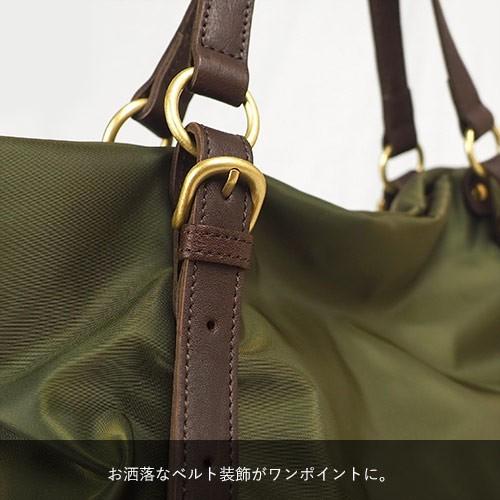 レガロ REGALO バルドロゼ パグトートバッグ A4 レディース ナイロン 本革 革 バッグ BR-5215 日本製　80サイズ 1年保証の画像
