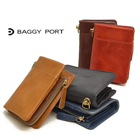 BAGGY PORT（バギーポート） BAGGYPORT UDOレザー 二つ折り財布 L字