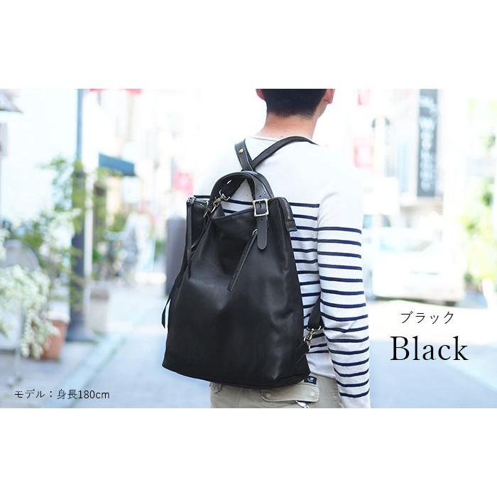 レス レスデザイン 馬革 ホースレザー 3way リュックサック L レス レスデザイン 馬革 ホースレザー 3way リュックサック L