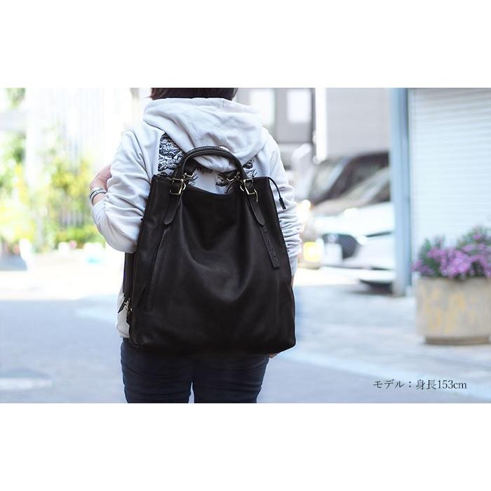 レス レスデザイン 馬革 ホースレザー 3way リュックサック L