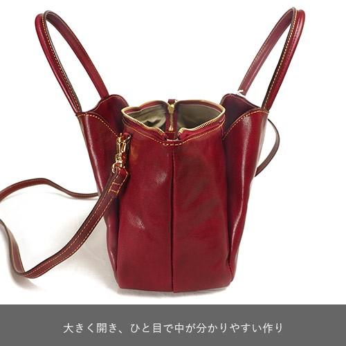 アルベロ ピエロ 2way トートバッグ S A5 レディース レザー ALBERO PIERROT P3909 1年保証 プレケア特典の画像