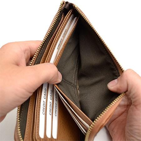 レガロ REGALO＊ ヴィンテージレザー L字ファスナー 長財布スリム薄型 REGALO レガロ ヴィンテージレザー ミネルバ L字ファスナー 長