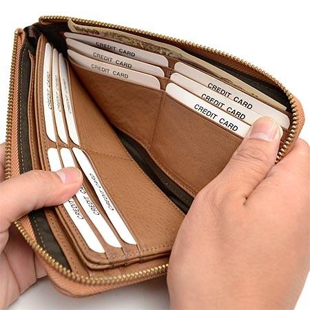 レガロ REGALO＊ ヴィンテージレザー L字ファスナー 長財布スリム薄型 REGALO レガロ ヴィンテージレザー ミネルバ L字ファスナー 長