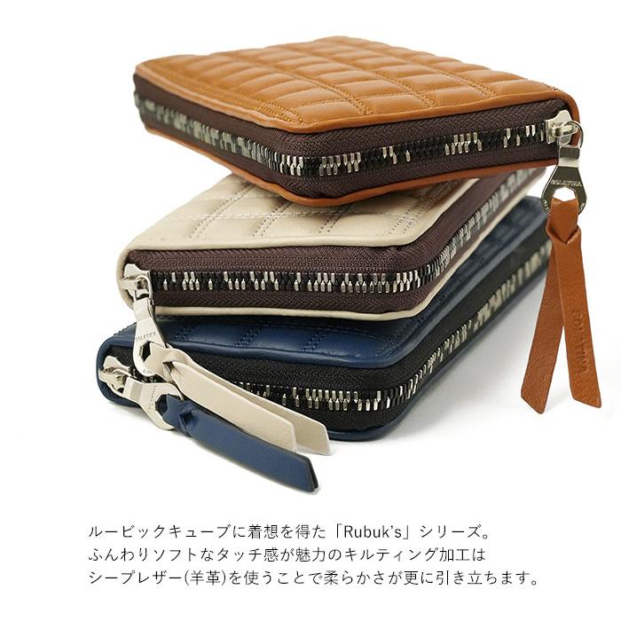 SOLATINA（ソラチナ） 長財布 ラウンドファスナー キルティング