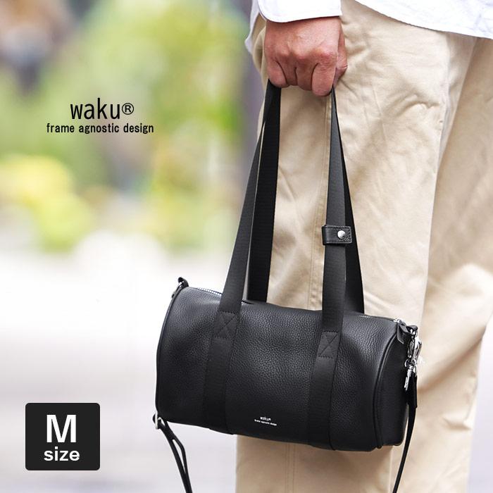 waku ワク 2way ロールボストン M メンズ ユニセックス トート