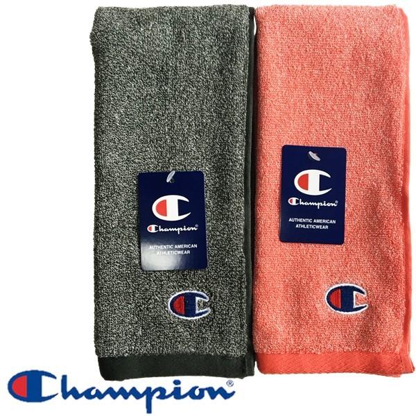 格安saleスタート チャンピオン フェイスタオル ロゴ入り 刺繍入りタオル ロゴタオル フェイス 綿100 ブランド Champion 部活 チャンピオンタオル スポーツ ブランドタオル