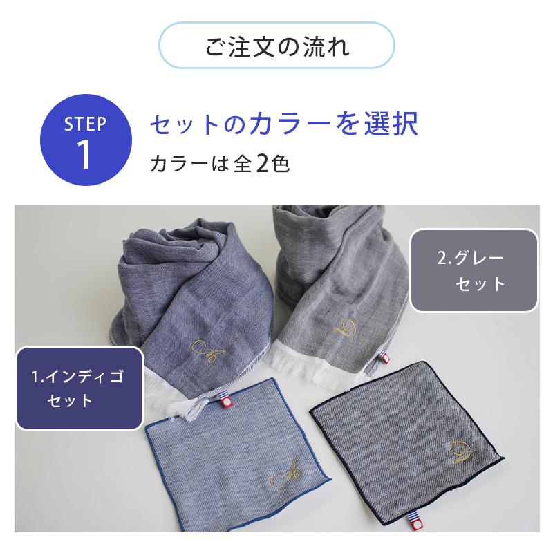 父の日 今治タオルマフラー ハンカチ セット ギフト プレゼント 名入れ ハンカチ 刺繍 イニシャル マフラータオル 無地 日本製 今治タオル 男性 おしゃれ Item0018 ちいさな刺繍屋さん 通販 Yahoo ショッピング