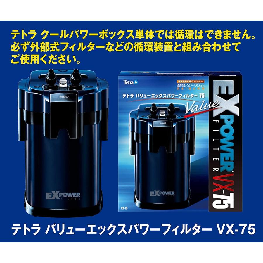 保温・保冷器具 Tetra CPX-75 Tetra テトラ 水槽用クーラー クールパワーボックス CPX