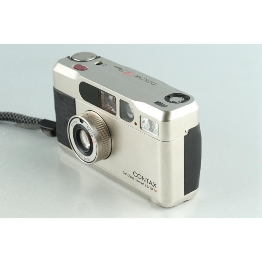 Contax T2 Platin 35mm Point & Shoot Film Camera 30342D3 i30342イロハス