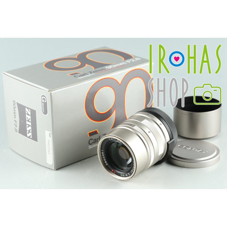 10周年記念イベントが Contax Carl Zeiss Sonnar T* 90mm F 2.8 Lens