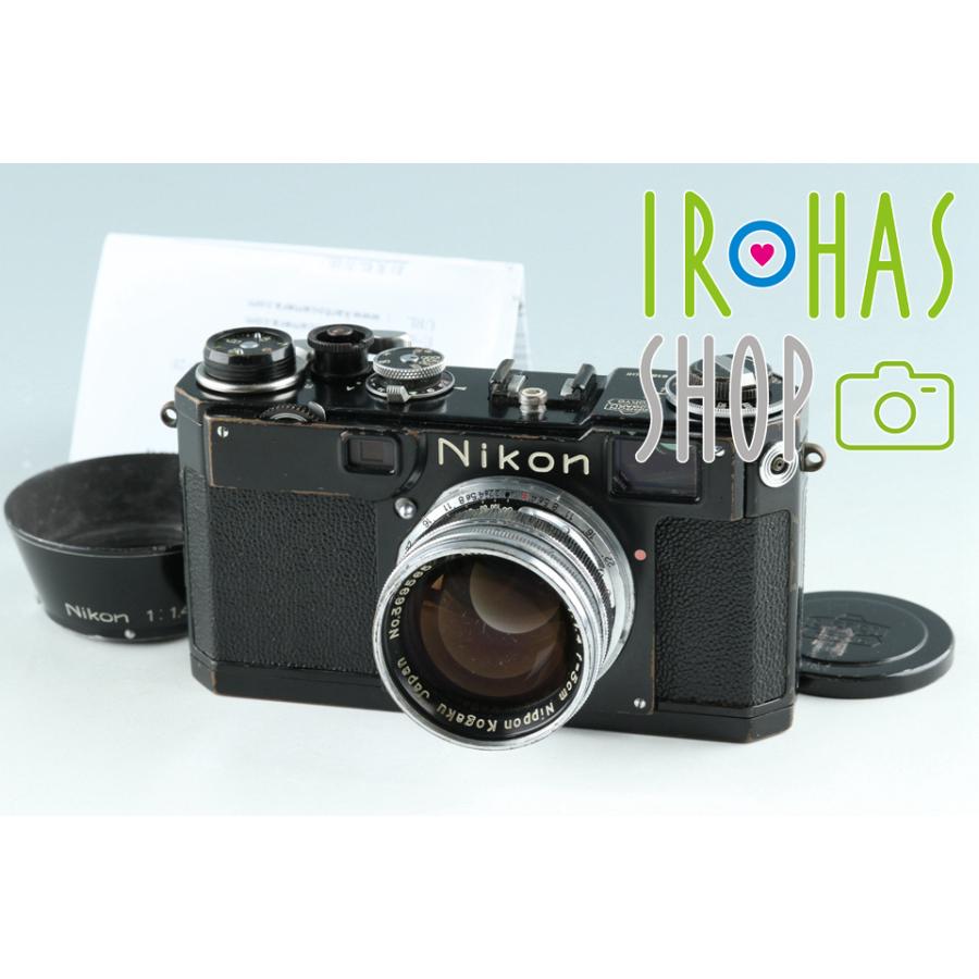 ニコン Nikon S2 Original Black Paint + NIKKOR-S・C 50mm F ニコン Nikon S2 Original Black Paint + NIKKOR-S・C 50mm F