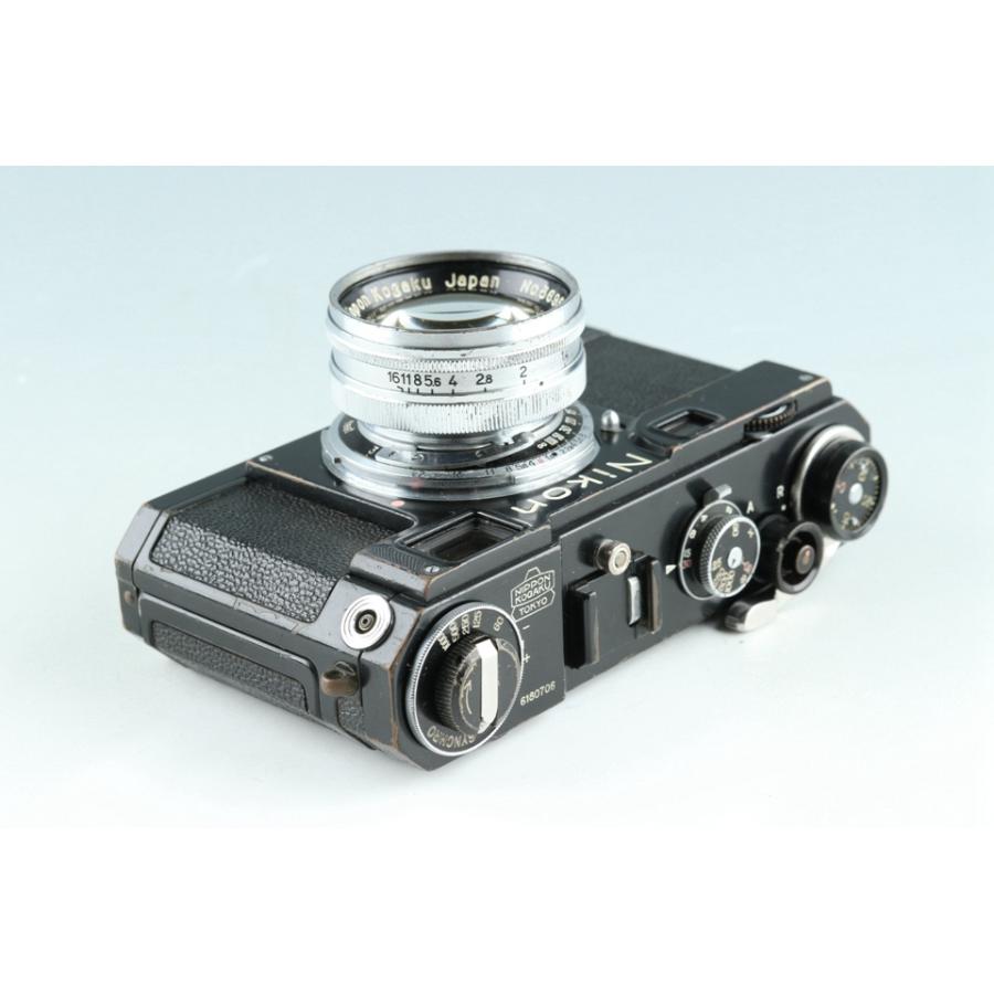 ニコン Nikon S2 Original Black Paint + NIKKOR-S・C 50mm F ニコン Nikon S2 Original Black Paint + NIKKOR-S・C 50mm F