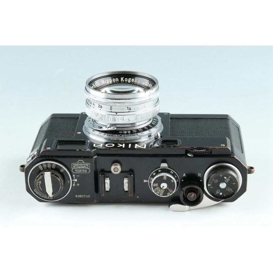 ニコン Nikon S2 Original Black Paint + NIKKOR-S・C 50mm F ニコン Nikon S2 Original Black Paint + NIKKOR-S・C 50mm F