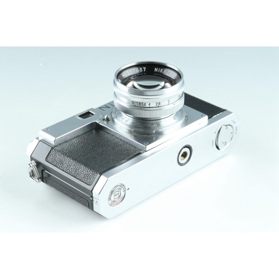 ★極上美品★ニコン NIKON S2 50mm F1.4 Nikon S2+Nikkor-S.C 50mm f/1.4 【OH済み】 – Doppietta-Tokyo