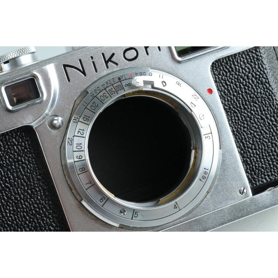 ニコン Nikon S2 + Nikkor-S.C 50mm F/1.4 Lens #40515D1