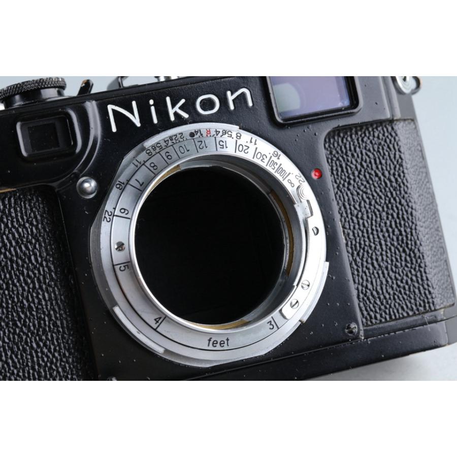 Nikon S2 Repainted Black 35mm Rangefinder Film Camera 41829D5 i41829イロハスショップ 通販 Yahoo!ショッピング
