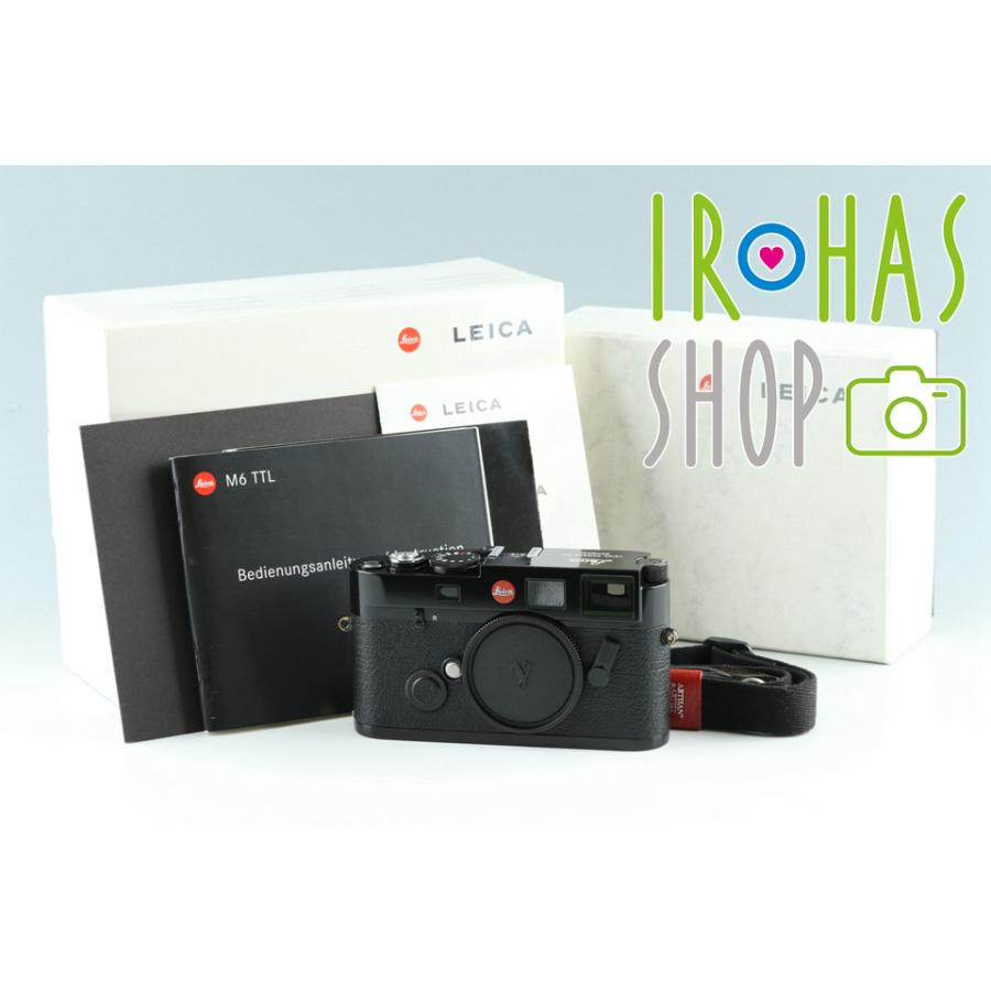 Leica M6 TTL 0.85 NSH Black Paint With Box #41890K : i41890 
