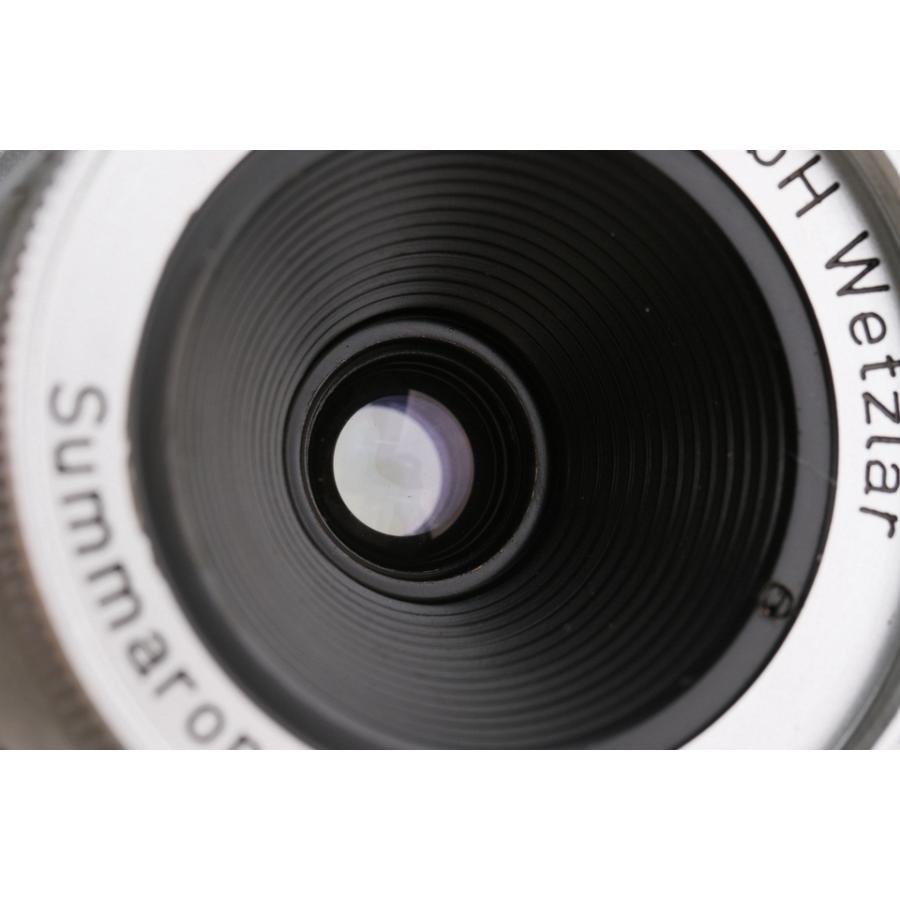 Leica Leitz Summaron 28mm F/5.6 Lens for Leica L39 #42482T｜irohascamera｜03