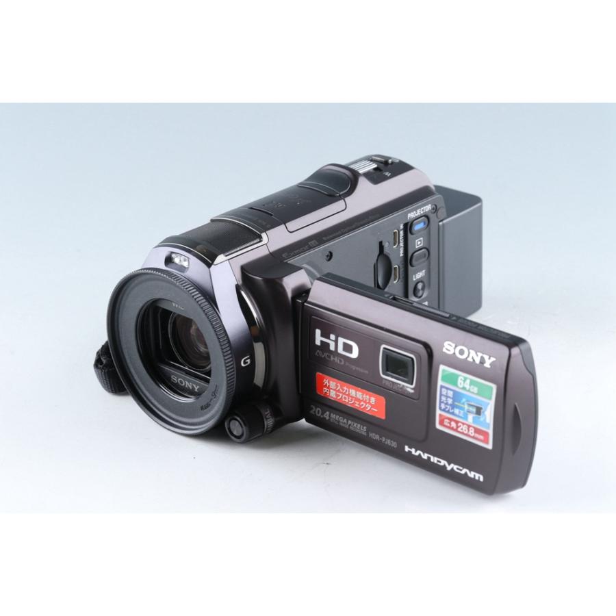 Sony HDRPJ630V Handycam * Display language is only Japanese* 43411E5