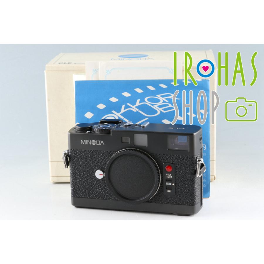 Minolta CLE 35mm Rangefinder Film Camera With Box 45550L9 i45550イロハス