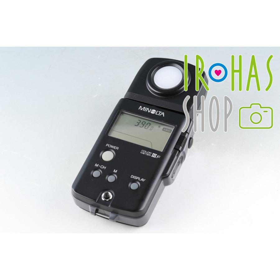 Minolta Color Meter IIIF 46288F3 i46288イロハスショップ 通販 Yahoo!ショッピング