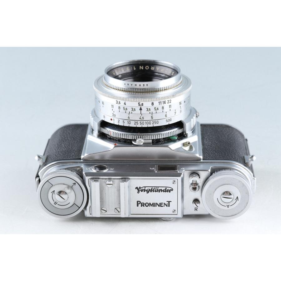 Voigtlander Prominent + Skoparon 35mm F/3.5 Lens Turnit 3 Finder