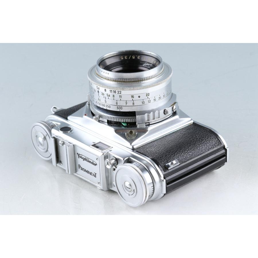 Voigtlander Prominent + Skoparon 35mm F/3.5 Lens Turnit 3 Finder