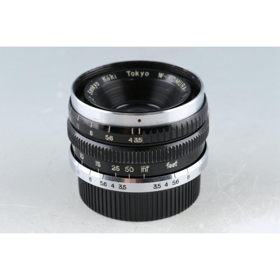 Sankyo Koki W-Komura 35mm F/3.5 Lens for Leica L39 #46526C1｜irohascamera｜02