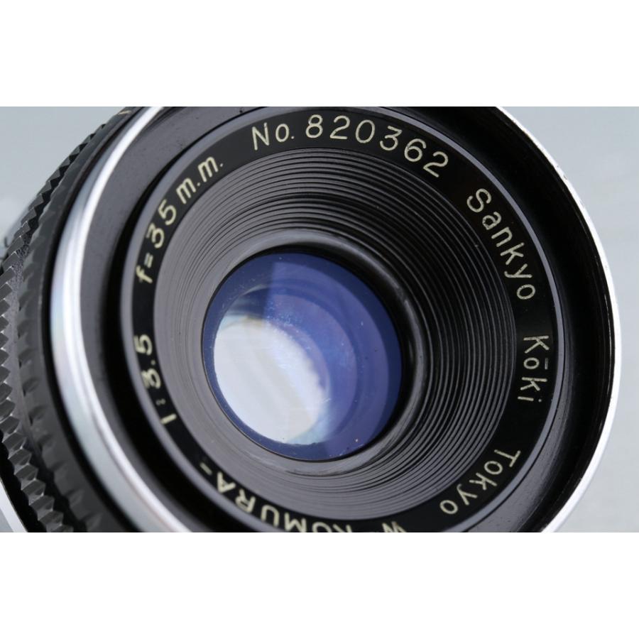 Sankyo Koki W-Komura 35mm F/3.5 Lens for Leica L39 #46526C1｜irohascamera｜03